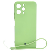 Etui Bizon Case Silicone do Xiaomi Redmi 12, jasnozielone