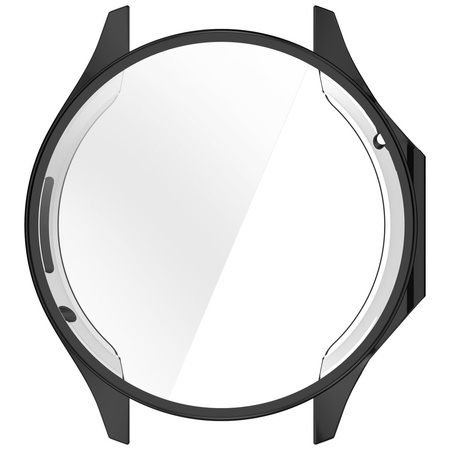 Etui z osłoną ekranu Bizon Case Watch Felipe do OnePlus Watch 3 / Oppo Watch X2, czarne