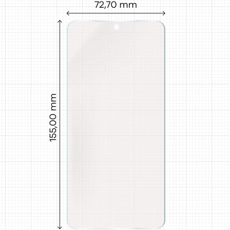 Folia matowa Bizon Glass Film Sun do Galaxy S25 Edge, 1 sztuka