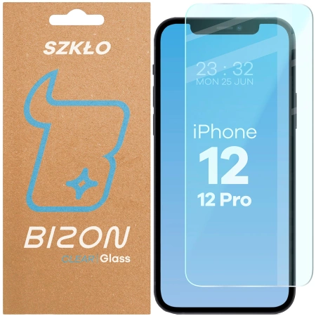 Szkło hartowane Bizon Glass Clear 2 do iPhone 12 / 12 Pro