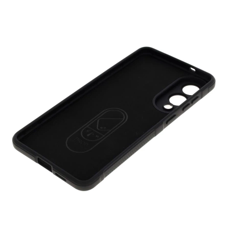 Pancerne etui Bizon Case Tur do Galaxy S25 Edge, czarne