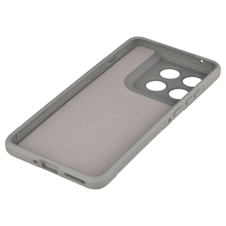 Pancerne etui Bizon Case Tur do Motorola Edge 70, jasnoszare