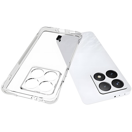 Elastyczne etui Bizon Case Salpa do Xiaomi 14T, przezroczyste