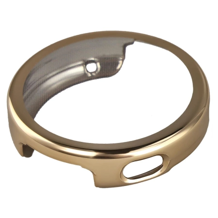 Etui z osłoną ekranu Bizon Case Watch Felipe do Huawei Watch GT6 41 mm, złote