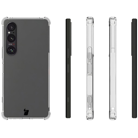 Etui Bizon Case Salpa do Xperia 1 VI, przezroczyste