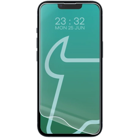 Folia hydrożelowa na ekran Bizon Glass Hydrogel Front do iPhone 16e / 14 / 13 Pro / 13, 1 sztuka