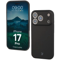 Etui Bizon Case Łupka do iPhone 17 Pro, czarne
