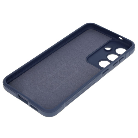 Pancerne etui Bizon Case Tur do Galaxy S25 Plus, granatowe