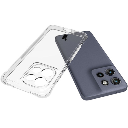 Elastyczne etui Bizon Case Salpa do Motorola Edge 50 Neo / 60 Neo, przezroczyste