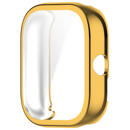 Etui z osłoną ekranu Bizon Case Watch Felipe do Xiaomi Redmi Watch 5, złote