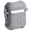 Etui Bizon Case Headphone Armor do Apple Airpods 1/2, szare