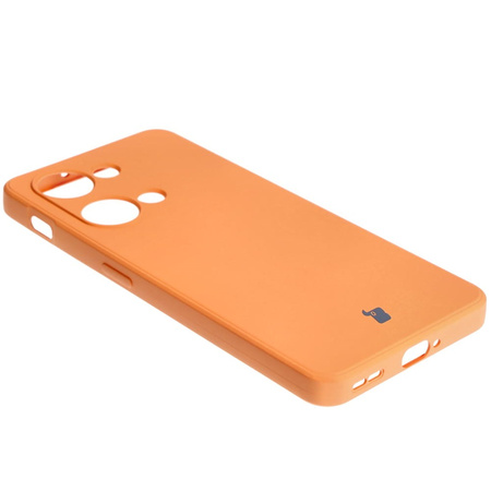 Etui Bizon Case Silicone Sq do OnePlus Nord 3, pomarańczowe