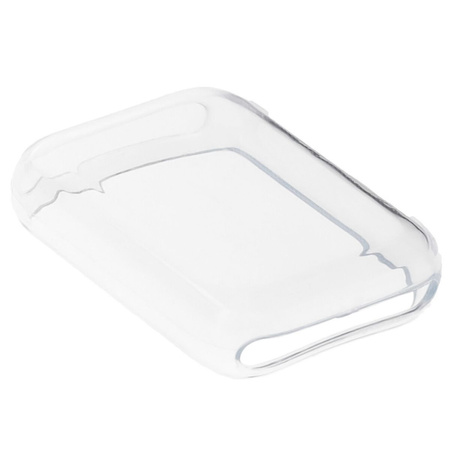 Etui z osłoną ekranu Bizon Case Watch Felipe do Xiaomi Mi Smart Band 9 Pro, przeźroczyste