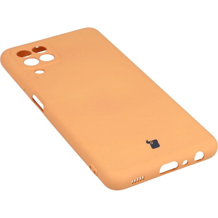 Etui Bizon Case Silicone do Galaxy A22 4G / M22, pomarańczowe