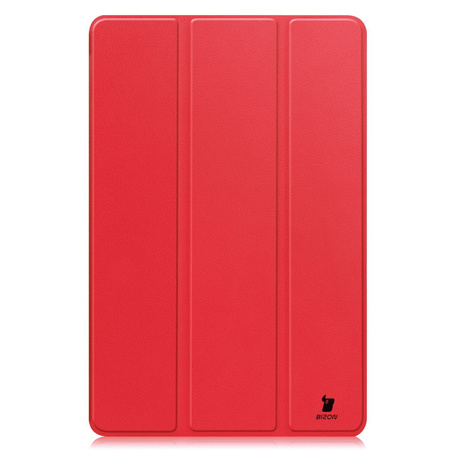 Etui Bizon Case Tab Croc do Lenovo Tab M11, czerwone