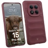 Pancerne etui Bizon Case Tur do Xiaomi Redmi Note 15 Pro 4G, burgundowe