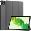Etui z klapką Bizon Case Tab Croc do Realme Pad 2 11.5, szare