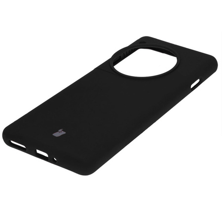 Silikonowe etui Bizon Soft Case do OnePlus 12, czarne