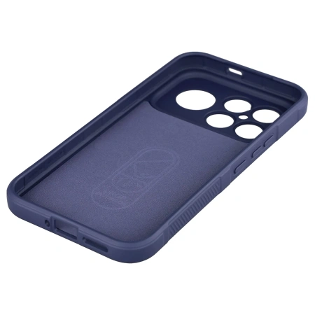 Pancerne etui Bizon Case Tur do Xiaomi POCO F8 Ultra, granatowe