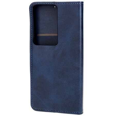 Etui z klapką Bizon Case Pocket Pro do Oppo A79 5G, granatowe