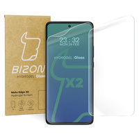 Folia hydrożelowa na ekran Bizon Glass Hydrogel Front Duo do Motorola Edge 30, 2 sztuki