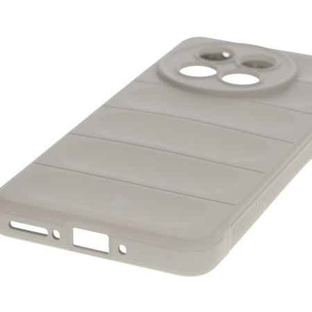 Pancerne etui Bizon Case Tur do OnePlus 13R, jasnoszare