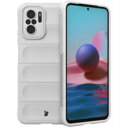 Pancerne etui Bizon Case Tur do Xiaomi Poco M5s / Xiaomi Redmi Note 10 / 10s, białe