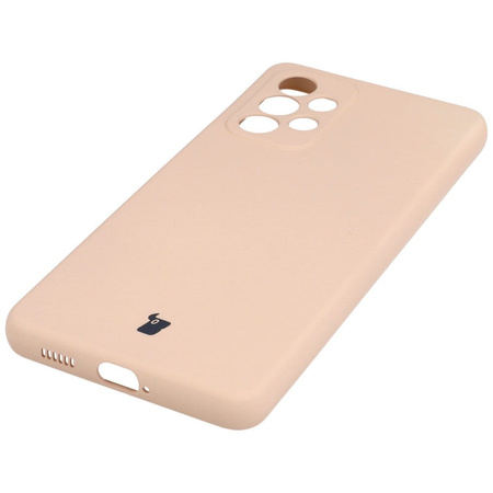 Etui Bizon Case Silicone do Galaxy A53 5G, jasnoróżowe