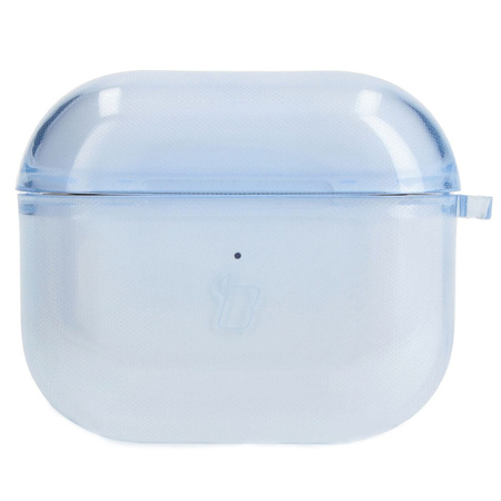 Etui Bizon Case Headphone Clear do Airpods 3, przezroczysto-niebieskie