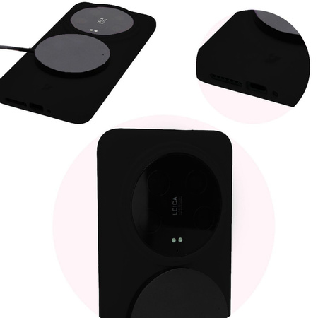 Etui silikonowe Bizon Soft Case do Xiaomi 14 Ultra, czarne