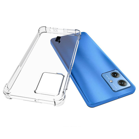 Elastyczne etui Bizon Case Salpa do Motorola Moto G54 5G, przezroczyste