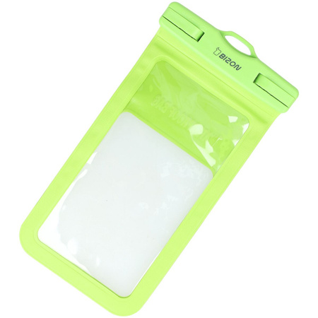 Etui wodoszczelne Bizon Case Hydrowrap, 2 sztuki, zielone