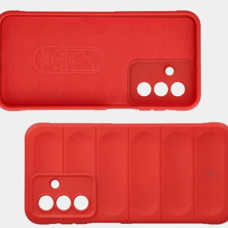 Pancerne etui Bizon Case Tur do Galaxy A17 5G, czerwone