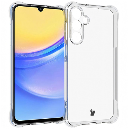 Etui + 2x szkło Bizon Case Clear Pack do Galaxy A16 4G/5G, przezroczyste