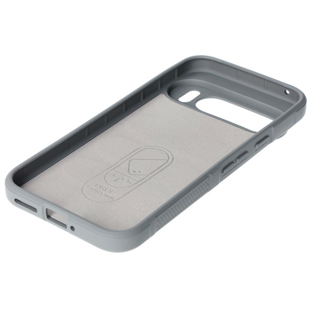 Pancerne etui Bizon Case Tur do Google Pixel 9 Pro XL, jasnoszare