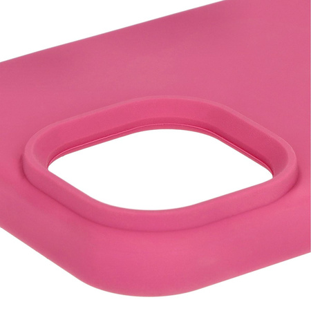 Etui silikonowe Bizon Soft Case do iPhone 15, fuksja