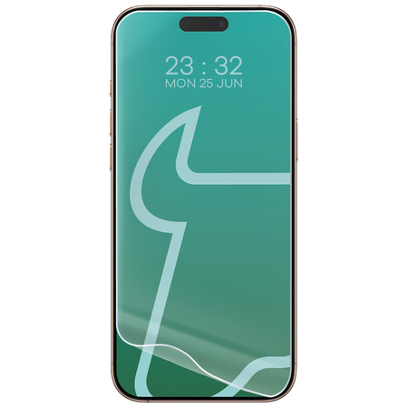 Etui + 2x szkło hartowane + szkiełko na obiektyw Bizon Case Clear Pack do iPhone 16 Pro Max