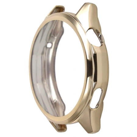 Etui z osłoną ekranu Bizon Case Watch Felipe do Huawei Watch GT6 46 mm, złote