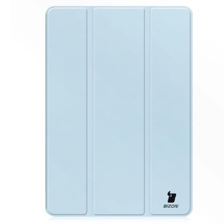 Etui z klapką Bizon Case Tab Lizard do Galaxy Tab S10 FE Plus, błękitne