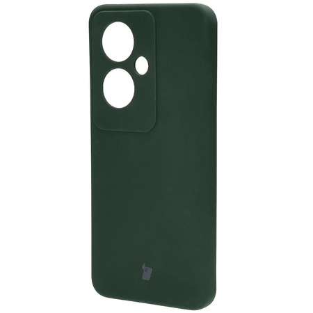 Silikonowe etui Bizon Soft Case do Oppo Reno11 F 5G, ciemnozielone
