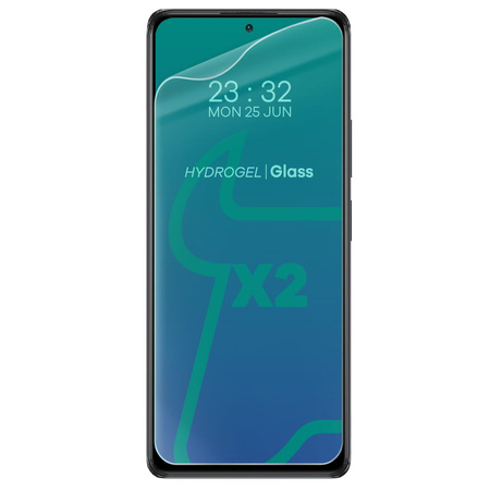 Folia hydrożelowa na ekran Bizon Glass Hydrogel, Xiaomi Redmi Note 10 Pro, 2 sztuki