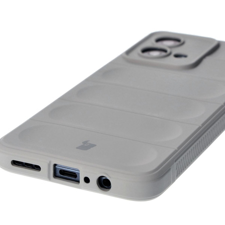 Pancerne etui Bizon Case Tur do Motorola Moto G84 5G, jasnoszare