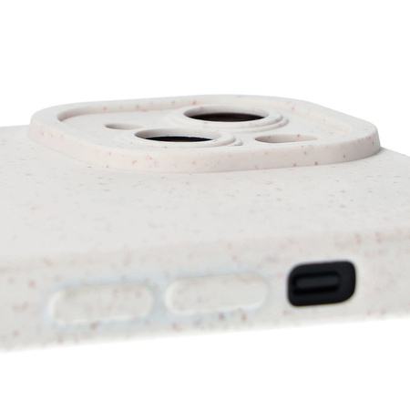 Ekologiczne etui Bizon Bio-Case do iPhone 14 Plus, ecru