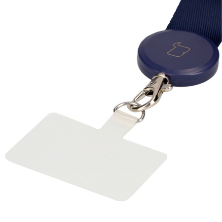 Smyczka do telefonu Bizon Accessories Leash Dragonfly, niebieska