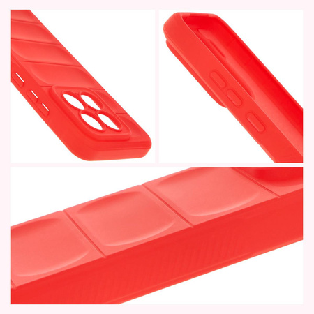 Pancerne etui Bizon Case Tur do Xiaomi 15, czerwone