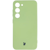 Etui Bizon Case Silicone Sq do Galaxy S23, jasnozielone