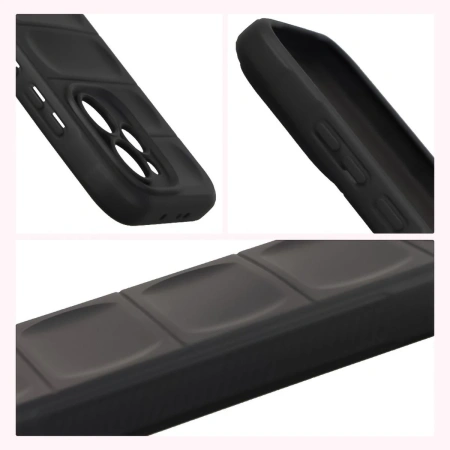 Pancerne etui Bizon Case Tur do Oppo Reno 15 Pro, czarne