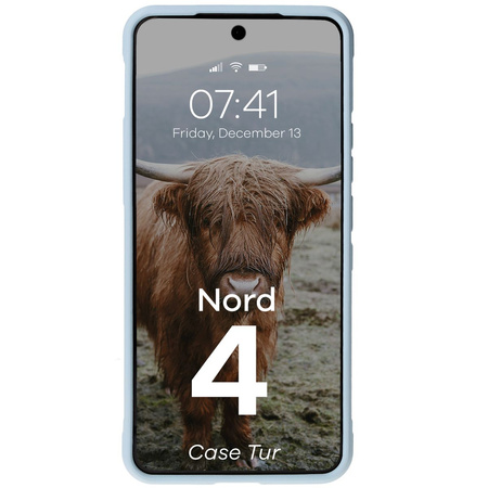 Pancerne etui Bizon Case Tur do OnePlus Nord 4, jasnoniebieskie