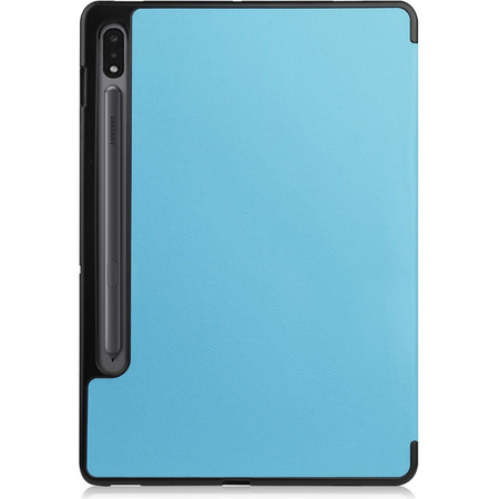 Etui Bizon Case Tab Lizard do Galaxy Tab S8 / S7, błękitne