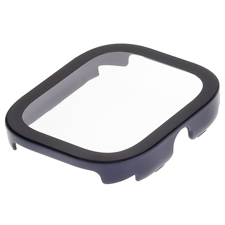 Etui ze szkłem do zegarka Bizon Case Watch Adamo do Xiaomi Redmi Watch 5, niebieskie